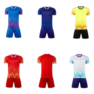 Camiseta de Fútbol para Adultos, Uniforme Deportivo de Entrenamiento, Camiseta de Fútbol de Manga Corta, Jersey de Fútbol - Product Image 6