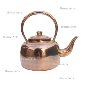 กาต้มน้ำนมกาแฟและชาทองแดงทรงกลมดีไซน์ยอดเยี่ยมพร้อมที่จับสำหรับการใช้งานบนโต๊ะอาหาร - Product Image 4