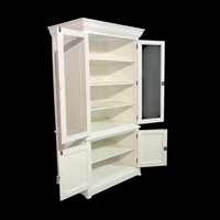 Armoire provinciale française vitrine de Style européen reproduction antique bibliothèque en bois meubles de maison armoire de salon