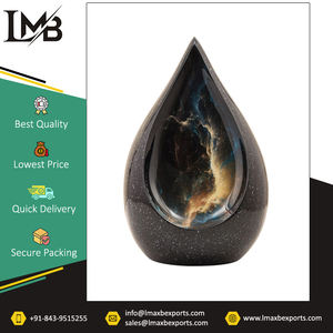 Ventas directas de fábrica, las urnas de cremación en forma de lágrima con acabado personalizado de estilo americano más vendidas/urnas para cenizas conmemorativas a precio al por mayor - Product Image 4