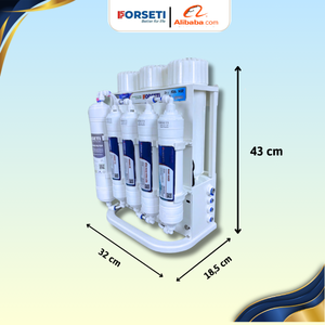 Forseti <b>Under</b>-Sink Electric RO Water Purifier FWP-888 Plastic Powder Coated Steel Reverse Osmosis 80GPD 3-Year Warranty English - Product Image 1