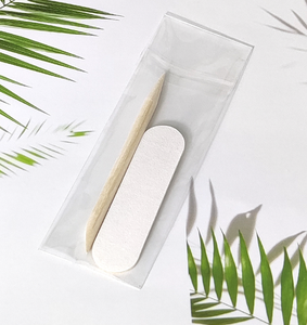 Đảm Bảo Chất Lượng Làm Móng Tay Thiết Lập 4 Pcs Xách Tay Nail Kit Với Đôi Bên Công Cụ Làm Bằng Bọt Biển PU Túi Bao Gồm - Product Image 3