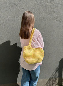 Nuevo Diseño 2026, Bolso de Mano de Ganchillo Hecho a Mano, Bolso de Compras de Algodón, Colores Variados, con Logotipo Personalizado - Product Image 6