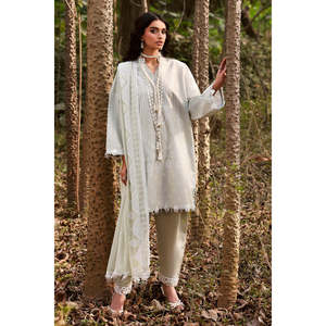 Ensemble de costume en lawn brodé 3 pièces pour femmes avec dupatta en mousseline brodée KD-62004 - Product Image 2
