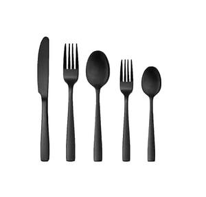 Ensemble de couverts en acier inoxydable pour restaurant de mariage, 5 pièces, couverts en acier inoxydable, cuillères, fourchettes, couteaux, ensemble de couverts de Noël - Product Image 1