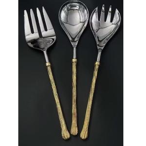 Tenedor y Cuchara para Servir Arroz con Diseño Melodioso y Acabado Mate, Utensilios de Cocina para Catering - Product Image 5