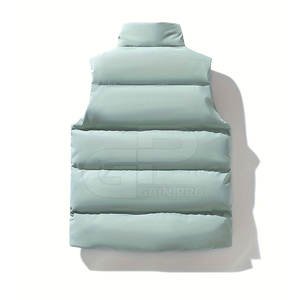 Gilet matelassé pour homme, élégant, isolé, sans manches, pour l'hiver, streetwear et voyage - Product Image 2