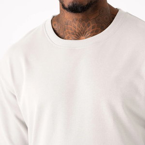 เสื้อยืดผ้าฝ้าย100% โอเวอร์ไซส์สำหรับผู้ชายปรับแต่ง2025ออกแบบได้ตามต้องการดีไซน์ใหม่ทำจากโพลีเอสเตอร์/ ผ้าฝ้าย - Product Image 6