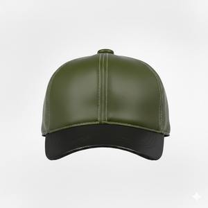 Gorras de Béisbol de Cuero Vacuno Clásico Genuino de Diseño Personalizado al por Mayor de Alta Calidad a Precio Económico para Hombre - Product Image 4