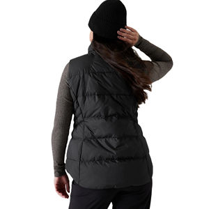 <b>Women's</b> Waterproof Puffer <b>Vest</b> Autumn Winter Sleeveless Polyester Filled Stand Collar Casual Outerwear Plus - Product Image 3