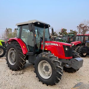 Tracteur agricole d'occasion Massey Ferguson 385 4RM 70 CV à transmission par engrenages avec moteur, boîte de vitesses, pompe et garantie d'un an - Product Image 6
