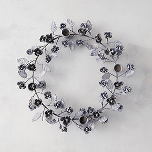 De hierro de Metal corona | Sostenedor de vela de la boda inicio Decoración - Product Image 3