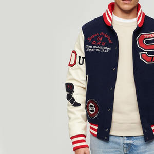 Veste universitaire unisexe à usage extérieur Vêtements à la mode les plus vendus Vestes university Design unique Vestes universitaires authentiques confortables - Product Image 3