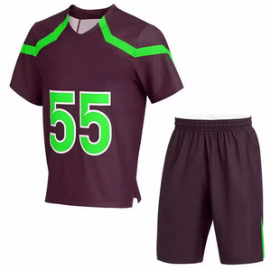 Vente en gros de nouveaux uniformes de lacrosse professionnels personnalisés 2025, vêtements de sport d'équipe, maillot et short de lacrosse, uniformes de lacrosse par sublimation - Product Image 4