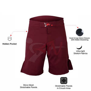 Kimono de Jiu Jitsu Deportivo, Pantalones Cortos de MMA, Material Transpirable con Costuras Resistentes para Entrenamiento Regular - Product Image 5