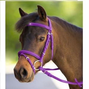 Real Leather High Quality 2019 Horse Leather Bridle High Quality Horse Snaffle Leather Bridle High Quality Fashionable Horse - Product Image 6