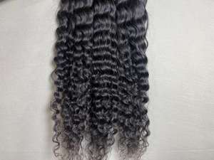 Alta calidad suave indio Remy Natural recto Natural negro 8-30 pulgadas suelta onda profunda alta-Premium paquetes de cabello humano nuevo - Product Image 2