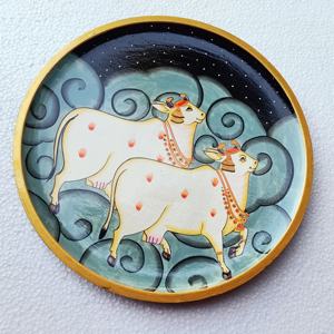 Tapices y bandejas con tema de Vaca pintados a mano hechos a medida ideales para la decoración del hogar adecuados para la reventa - Product Image 2