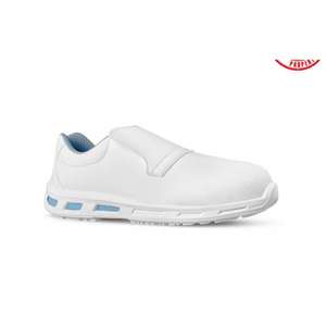U-POWER Low <b>White</b> Safety <b>Shoes</b> SRC Class S2 for <b>Work</b> Environments - Product Image 1