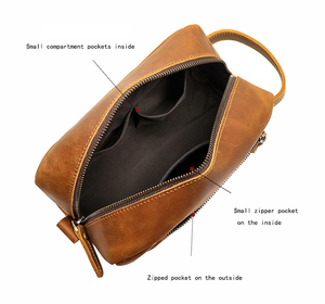 Neceser de Cuero Vintage para Hombre - Product Image 2