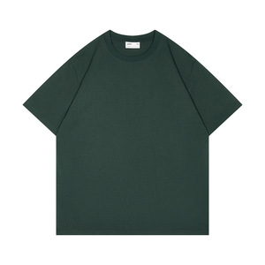 Vente en gros de t-shirts de grande qualité unis décontractés pour couple t-shirts personnalisés de grande taille pour hommes - Product Image 5