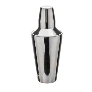 Shaker à cocktail en acier inoxydable de haute qualité accessoire de fête élégant pour les barmans et les verres finis par miroir - Product Image 3