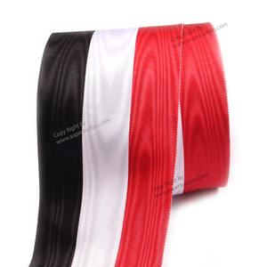 Venta al por mayor cinta ceremonia colores efecto Moire alta calidad para oficiales rango barras cinturón faja decoración cinta - Product Image 3