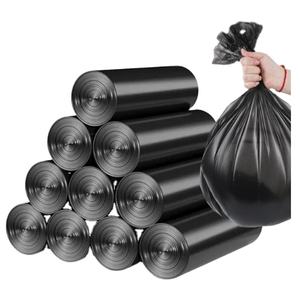 Wholesale Custom Printed Black PE Garbage <b>Bags</b> Biodegradable <b>Household</b> <b>Trash</b> <b>Bag</b> Roll Custom Printed Black Bolsas De Basura - Product Image 5