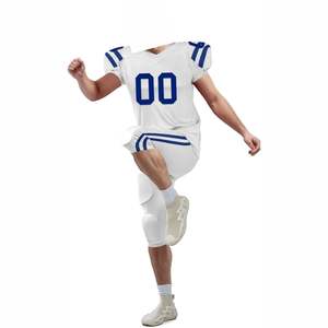 2026 Highest Quality Custom Designed Sublimation Adult American <b>Football</b> Jersey Short Breathable Moisture-Wicking UV Plus <b>Size</b> - Product Image 5
