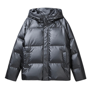 Doudoune Blanks Hommes Hiver Nouvelle Marque Chaud À Capuche Doudoune Hommes Léger Logo Personnalisé Manteaux - Product Image 2