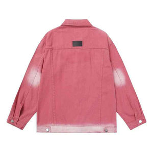 Chaqueta de Mezclilla para Hombre, Estilo Informal, Lavado Ácido, Desgastada, Estilo Workwear, Chaqueta de Mezclilla Informal de Alta Calidad - Product Image 2