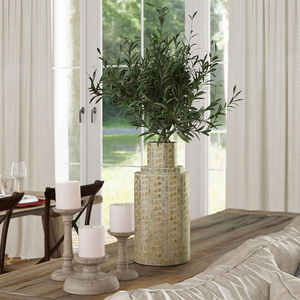 Florero de mesa decorativo de nácar moderno al por mayor vietnamita con uso de piso y Mesa - Product Image 3