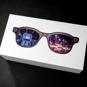 Lentes Inteligentes Microwear WAI3 con Cámara 4K HD, Asistente de IA, Control por Voz, Traducción en Tiempo Real, Reproductor de Música, Resistencia al Agua IP67 - Product Image 1
