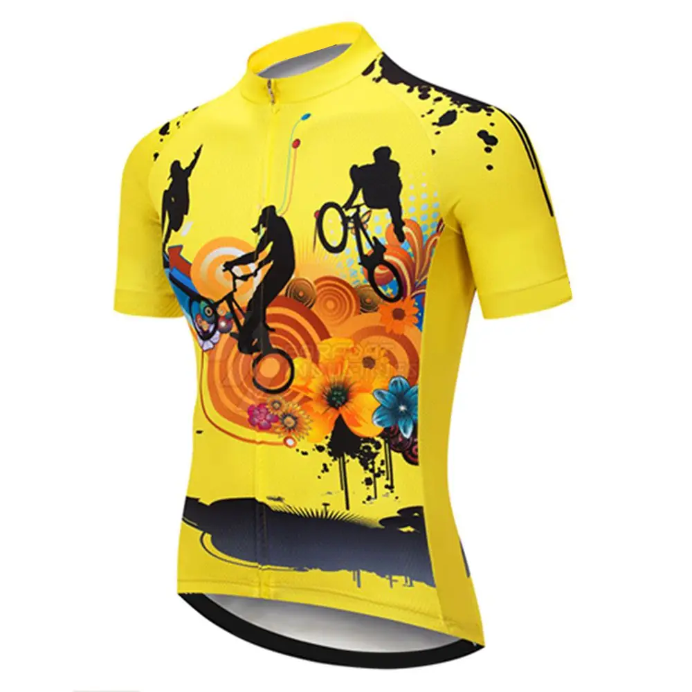 Unique Design Blank Cycling Jersey Men Full Zipper Cycling Jersey Bicycle Clothing Cycling Jersey
