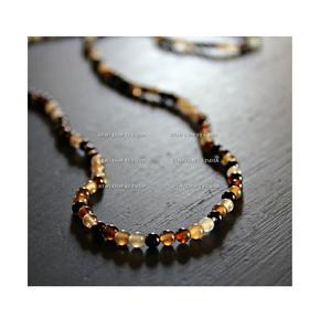 Collar de resina de moda hecho a mano con cuentas grandes personalizadas, collar de resina de moda Vintage, collar de resina moderno a la venta - Product Image 1