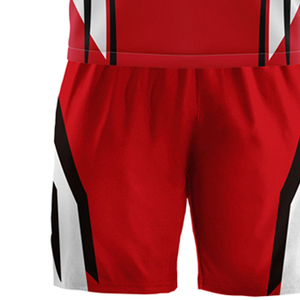 Logo personnalisé Design Confortable Respirant Séchage Rapide 100% Polyester Sublimé Rugby Uniforme Ensemble Short Chemise À Manches Courtes - Product Image 6