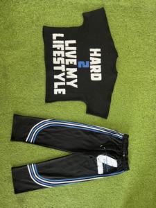 Pantalon de moto en cuir pour hommes, jambe droite, pantalon baggy, appliqué, brodé, coupe-vent, vêtements de sport de grande taille - Product Image 4