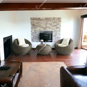 Juego de mesa y silla de comedor de ratán Natural para restaurante de estilo moderno, muebles de exterior para balcón, jardín al aire libre, patio - Product Image 6