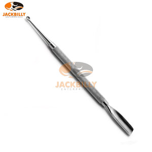 Beauty Gauge Cuidado de las uñas Herramientas de rutina Limpiador de manicura y pedicura de acero inoxidable para arte de uñas - Product Image 4