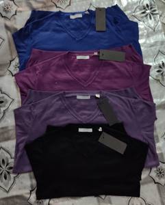 Pulls surdimensionnés pour hommes Pull d'hiver col en V Style standard respirant anti-rétrécissement tricoté pour ordinateur - Product Image 4