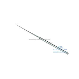 Crochets auriculaires microscopiques SHAMBAUGH en acier inoxydable chirurgical de haute qualité pour ORL, 15 cm/6 po, 0,6 mm, 45 degrés - Product Image 6