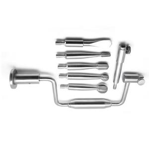 Juego Completo de Taladros Manuales Hudson, Instrumentos Quirúrgicos Ortopédicos para Cirugía Ósea, Acero Inoxidable - Product Image 3