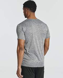T-shirt à manches courtes pour hommes, à col ras du cou, actif et sec, sport, course à pied, entraînement, t-shirt uni personnalisé pour hommes - Product Image 6