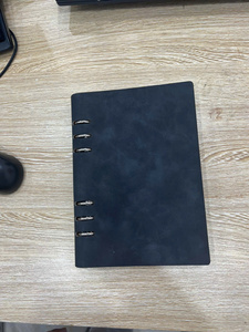 Carpeta A5 de lujo, organizador de diario de cuaderno recargable de hojas sueltas con bolígrafo, juego de regalo de papelería de buen papel en caja de regalo incluida - Product Image 6