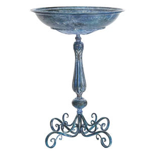 Abreuvoirs et mangeoires pour oiseaux en métal, écologiques, de grande qualité, durables, pour parcs et jardins, avec couleurs et dimensions personnalisées - Product Image 3