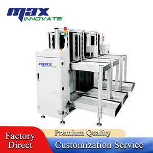 Chargeur <span class=keywords><strong>de</strong></span> PCB à haute efficacité, contrôle par écran tactile PLC, temps <span class=keywords><strong>de</strong></span> cycle <span class=keywords><strong>de</strong></span> 6 secondes, équipement <span class=keywords><strong>de</strong></span> <span class=keywords><strong>ligne</strong></span> <span class=keywords><strong>de</strong></span> production SMT, chargeur <span class=keywords><strong>de</strong></span> PCB compact à magazine - Product Image 4