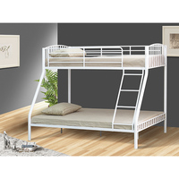 Meilleure Offre : Lits Superposés Modernes en Métal Trio, Lits Mezzanine en Fer Gain de Place, Mobilier de Chambre à Coucher en Gros pour Auberges et Appartements