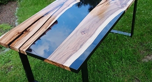 Muebles para el Hogar, Oficina, Hotel y Comedor, Mesa de Resina Epoxi de Lujo Hecha a Mano, Mesa de Comedor de Resina, Mesa de Resina Epoxi para Sala de Estar - Product Image 4