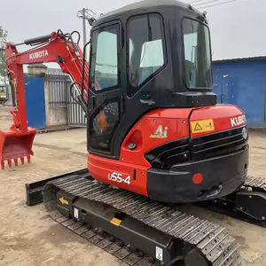 2023 para Kubota Mini excavadora Buen estado 5,5 Ton Crawler Excavadora usada Eaton Hidráulico Bajas horas Buen motor Motor - Product Image 1