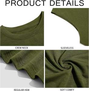 Débardeur d'entraînement respirant pour hommes gilet athlétique évacuant l'humidité pour la salle de sport et la course - Product Image 6